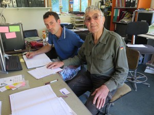 Roger and Tom Codling, Southrepps, of RTC Building